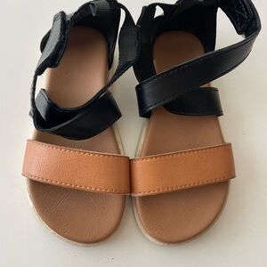 Target Black and Brown Kids Sandals